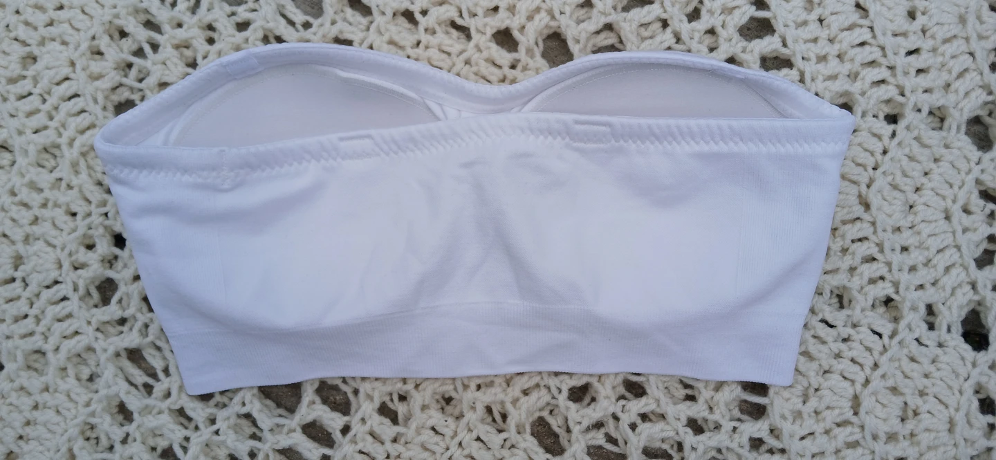 New White Strapless Bra - Size S - photo 2