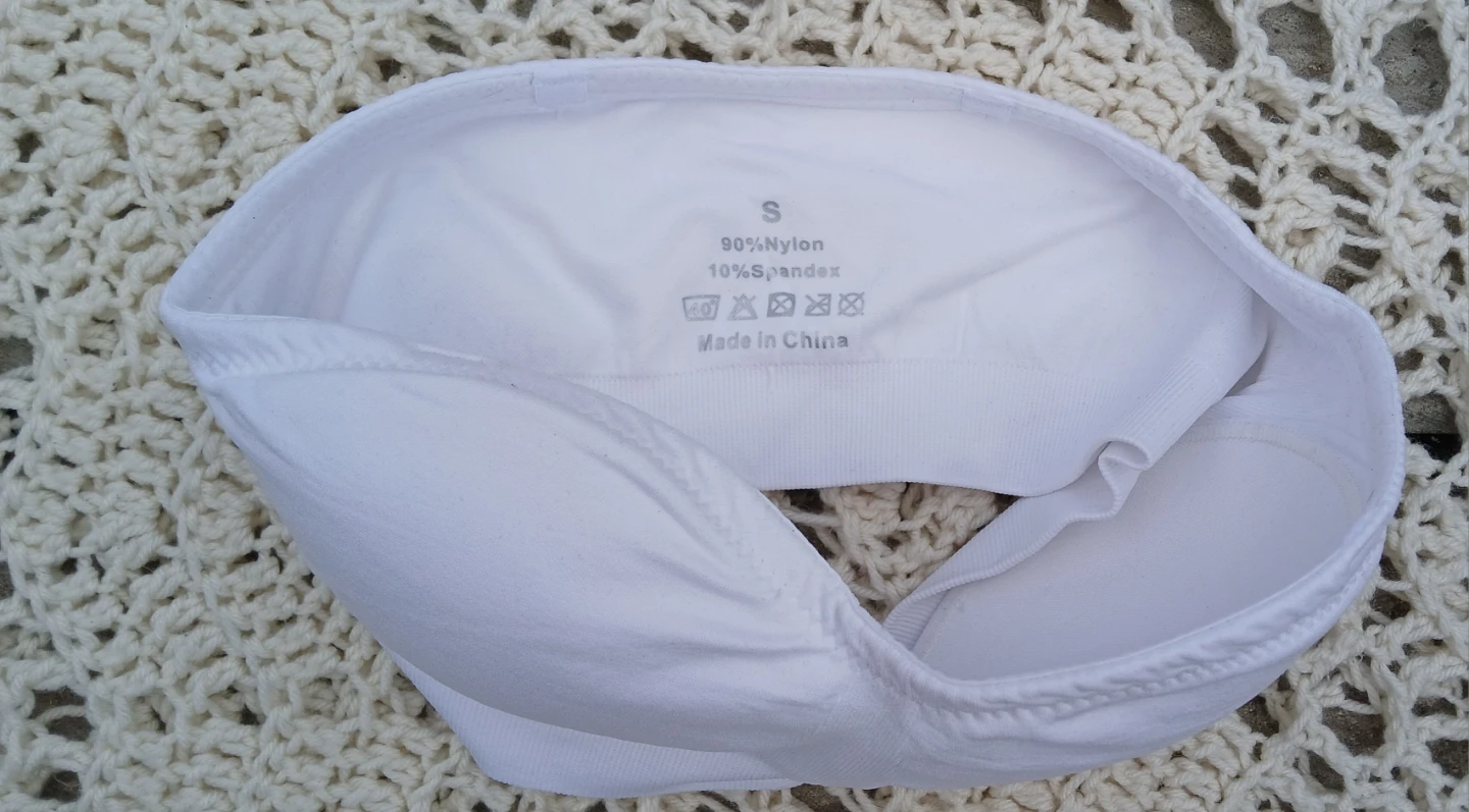 New White Strapless Bra - Size S - photo 3