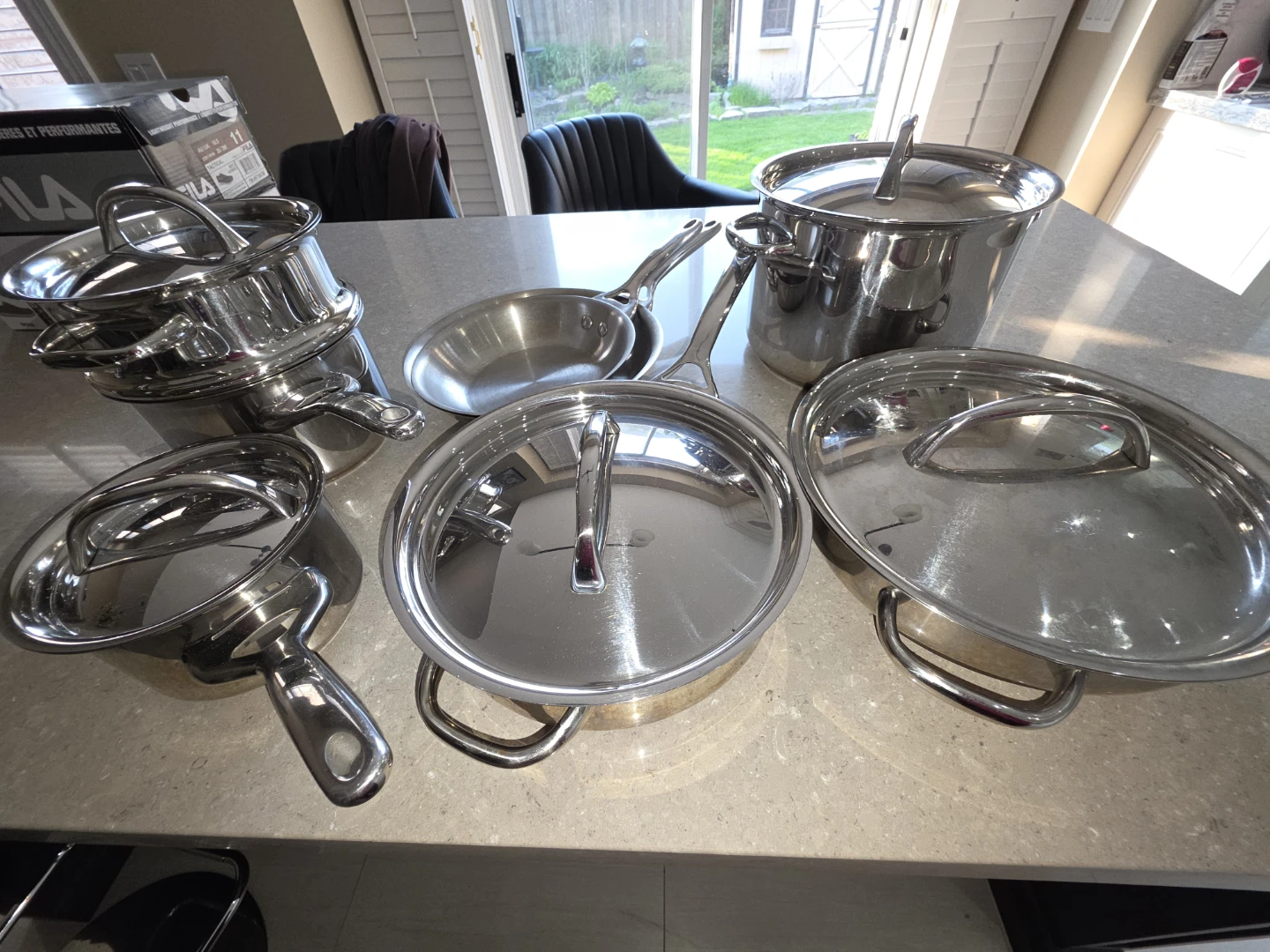 Kirkland Stainless Steel Cookware Set of 13 pieces
