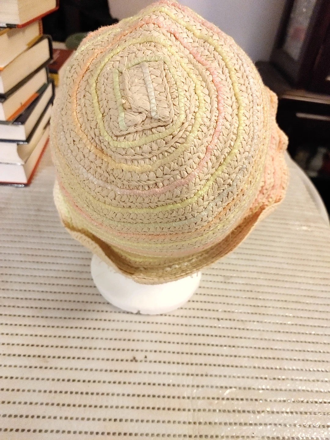 Kids woven paper bucket Hat - photo 2
