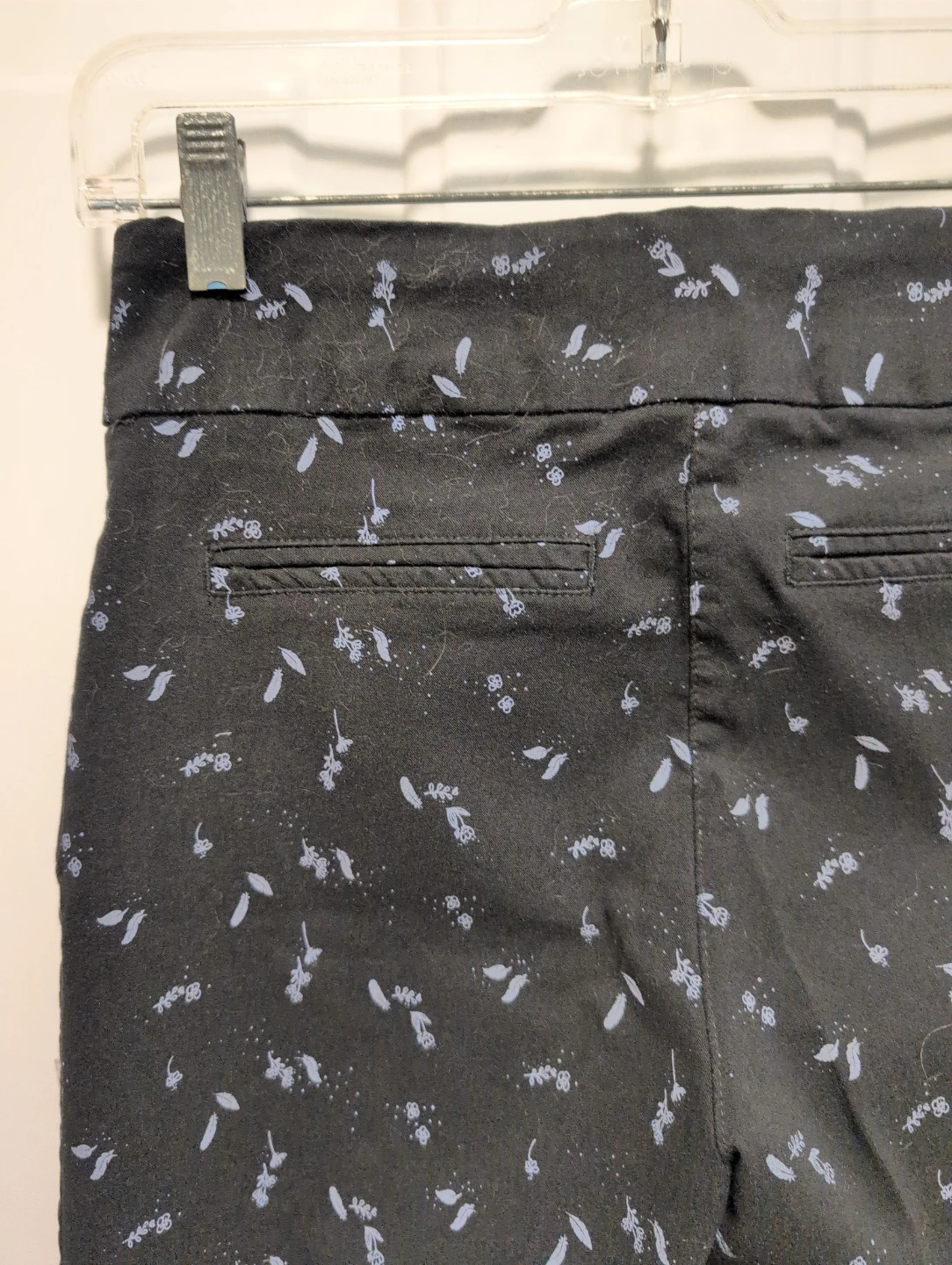 Black floral pants - photo 4