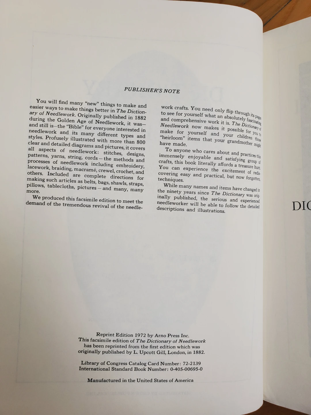 Dictionary of Needlework- victorian sewing facsimile - photo 3