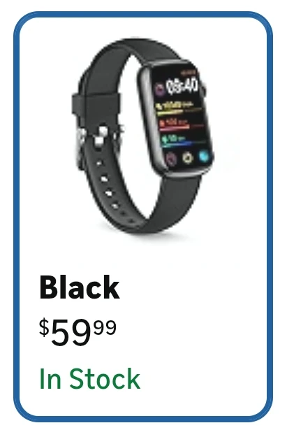 FITVII Slim Fitness Tracker Smart Watch