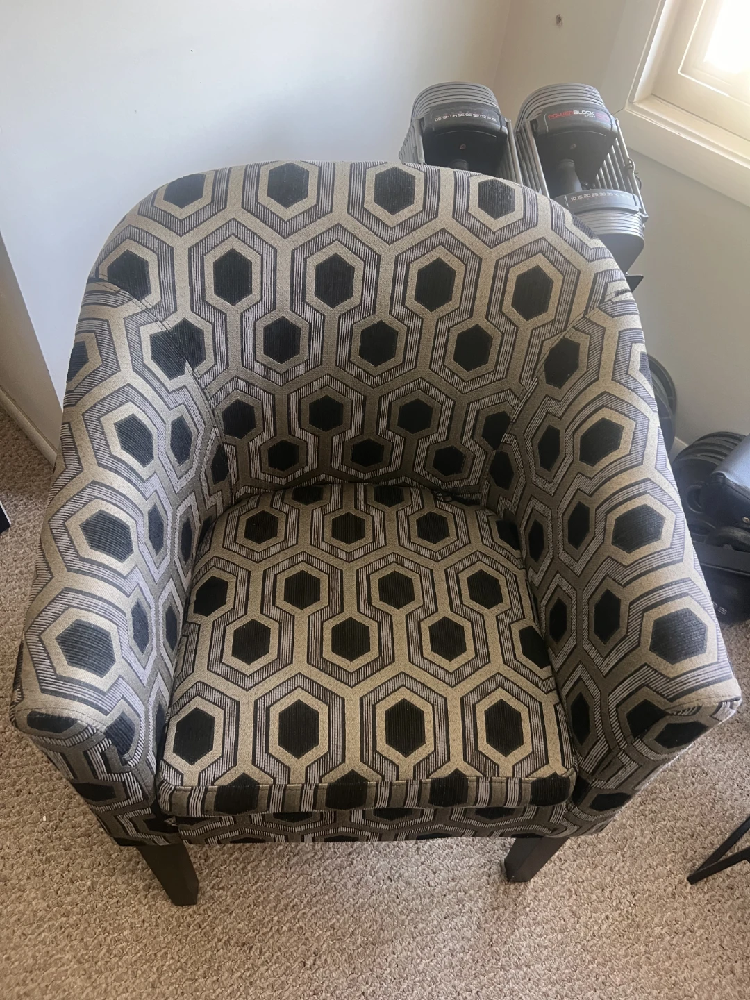 Barrel tub accent chair - photo 2