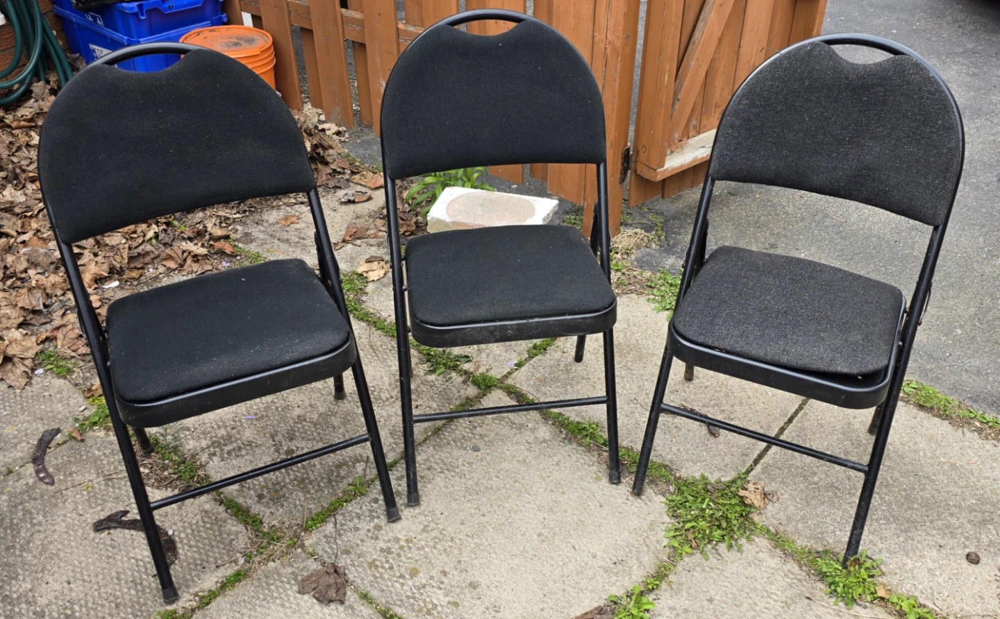 Folding Chairs - Black and Patio Chairs - photo 2