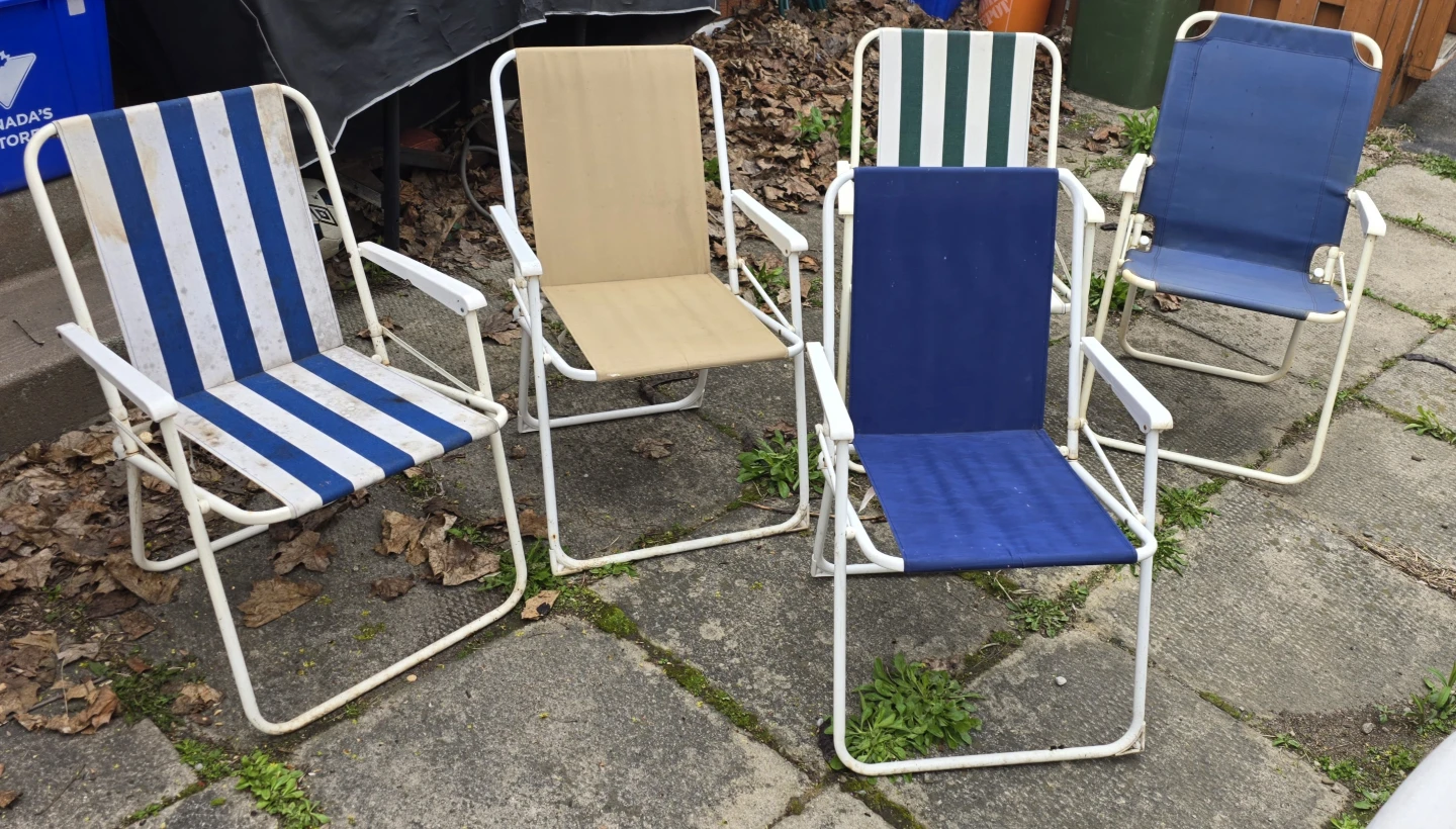 Folding Chairs - Black and Patio Chairs - photo 3