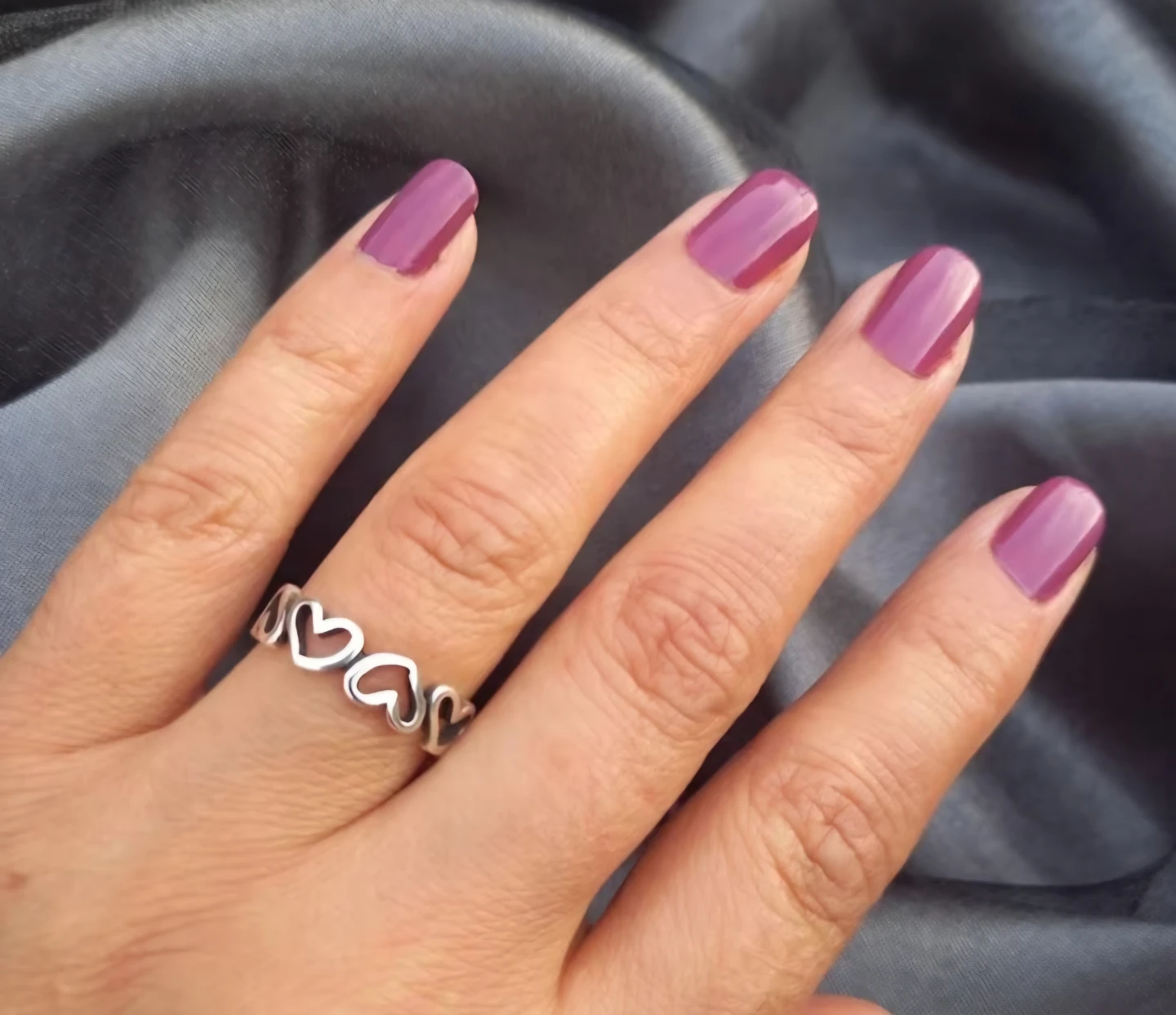 New Geometric Heart Ring - photo 5