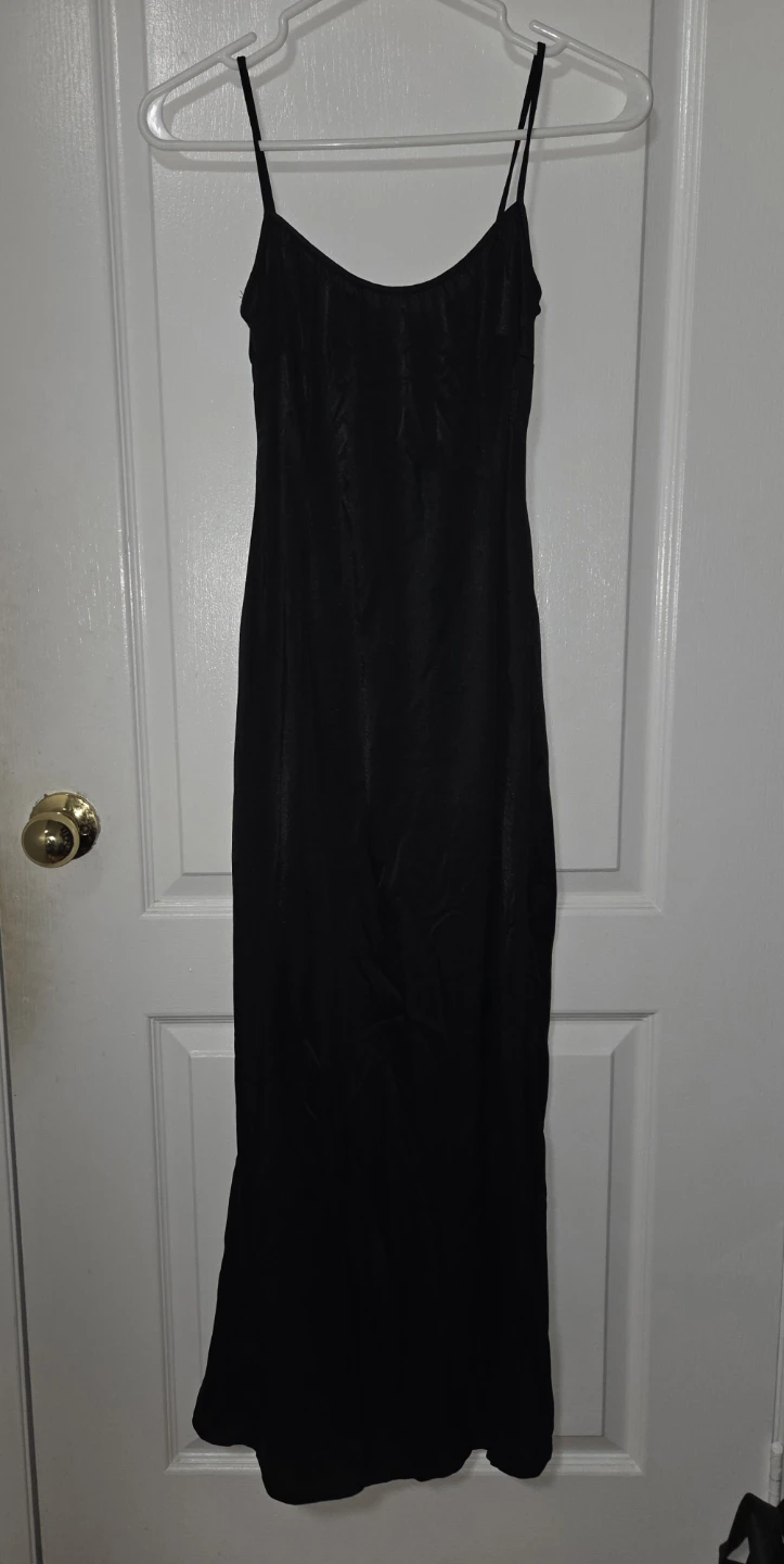 Black Slip Dress