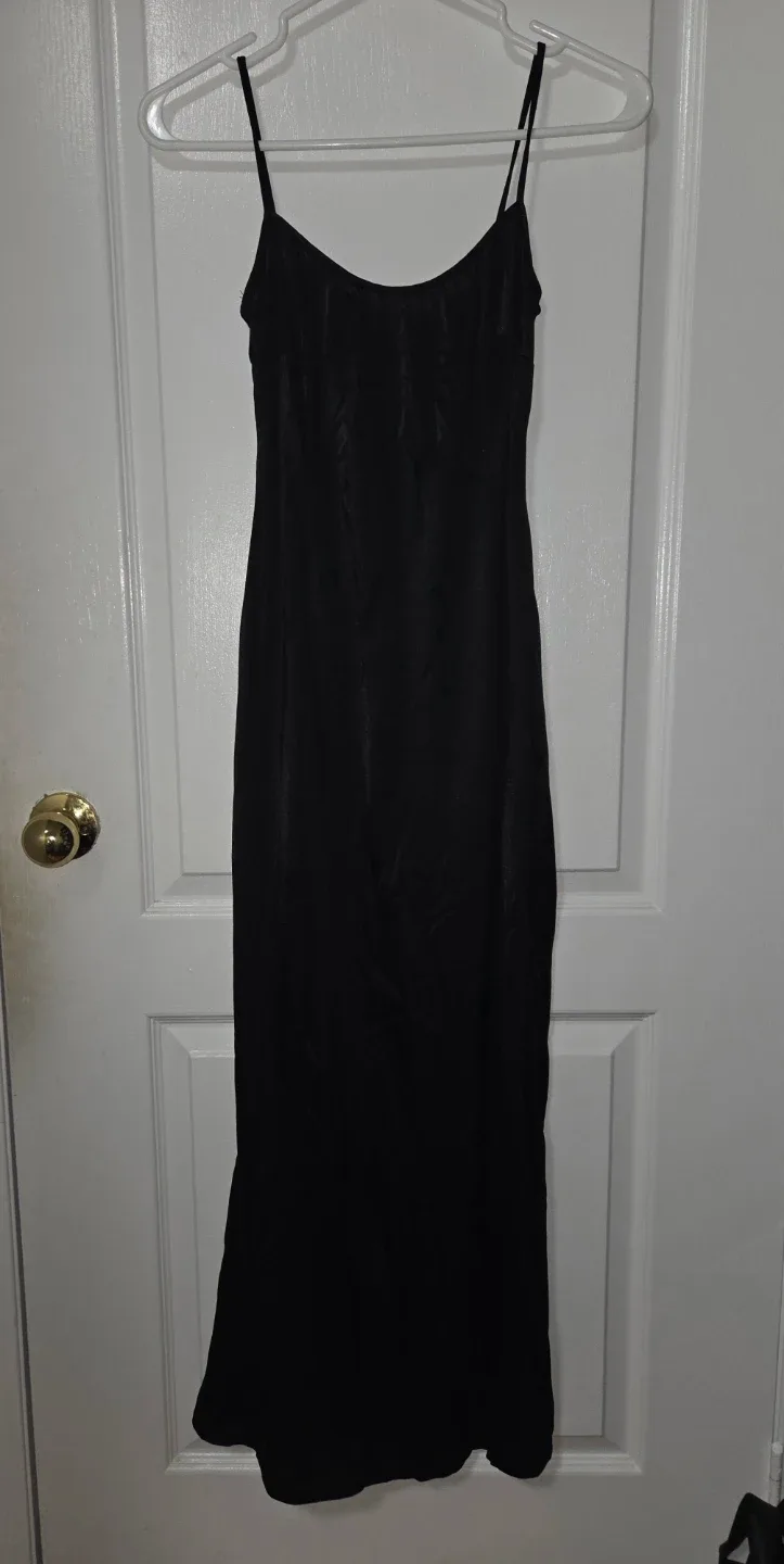 Black Slip Dress