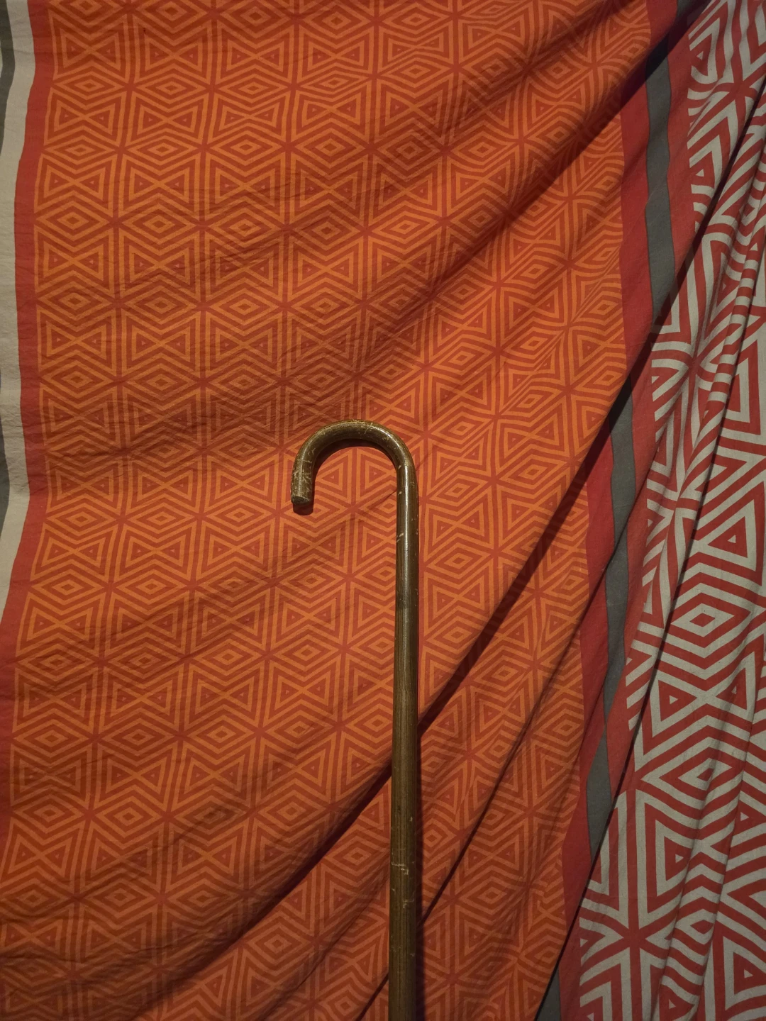 Wooden Walking Cane with Hook Handle - photo 3