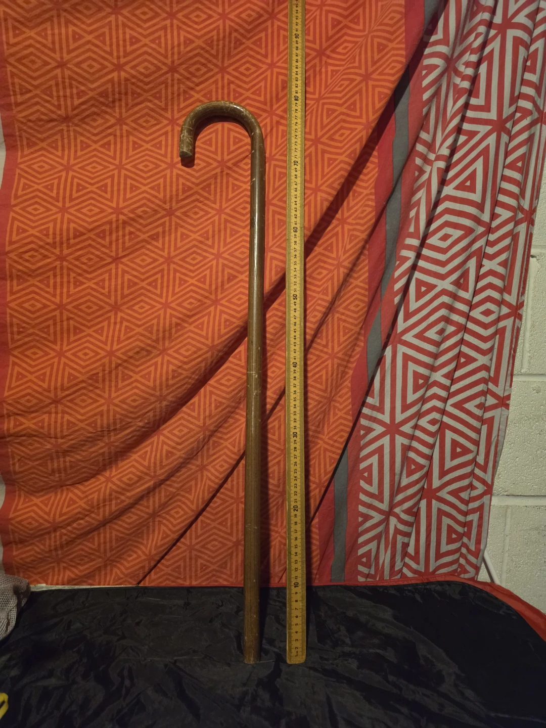 Wooden Walking Cane with Hook Handle - photo 5