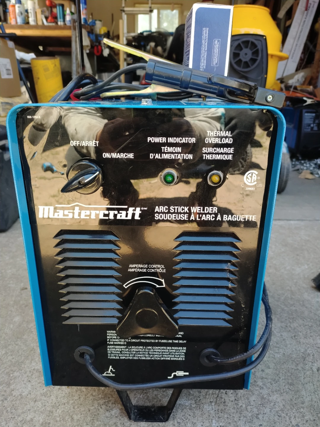 Mastercraft Arc Stick Welder - photo 5