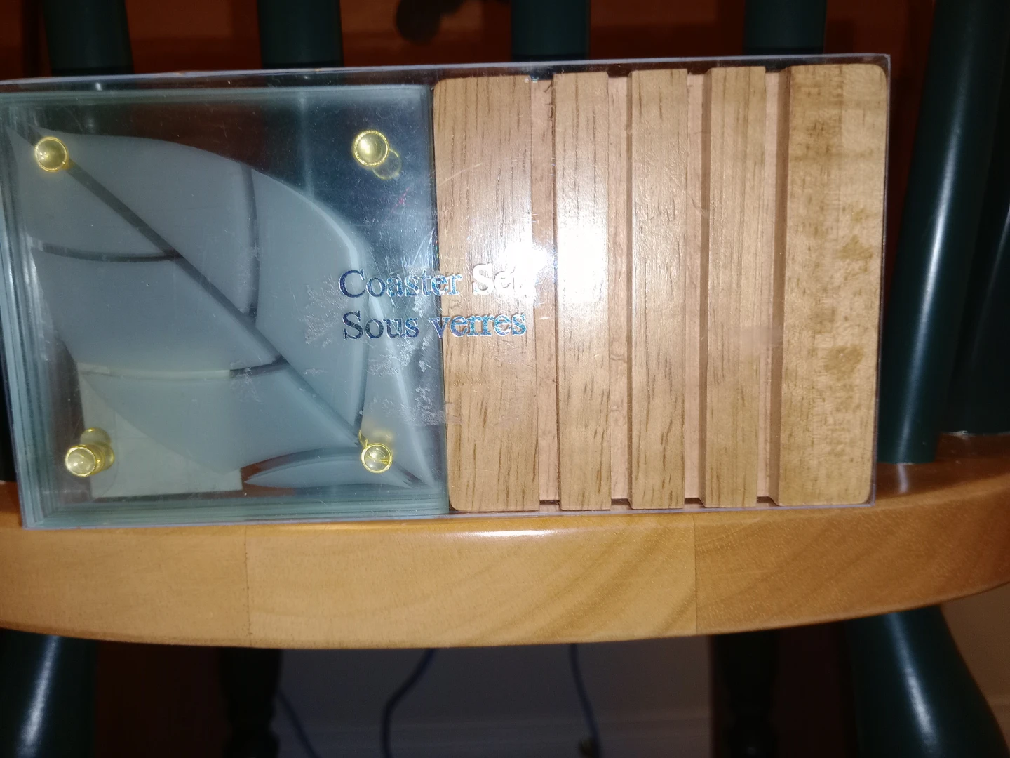 Brand new four piece coaster set