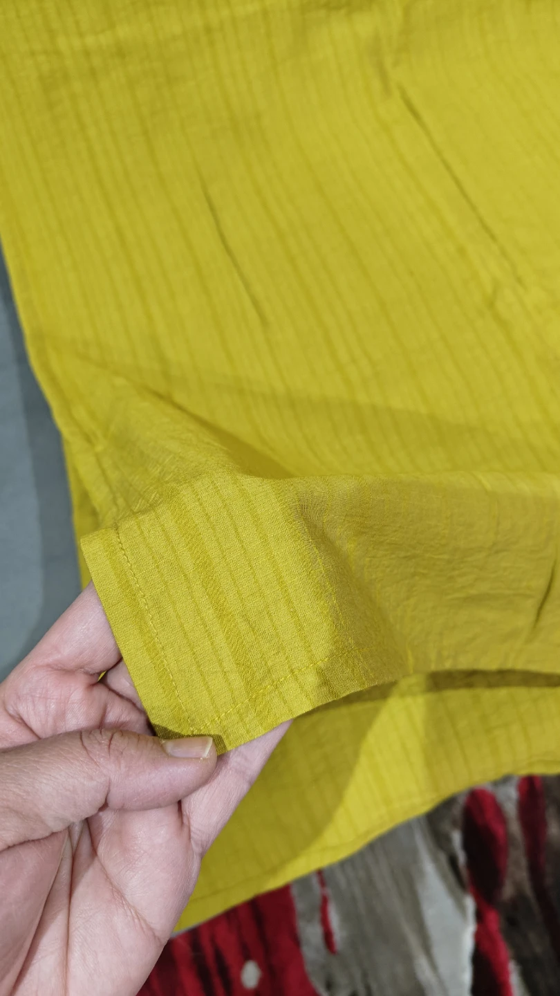 Yellow Kurti with Beaded Embellishment - photo 4