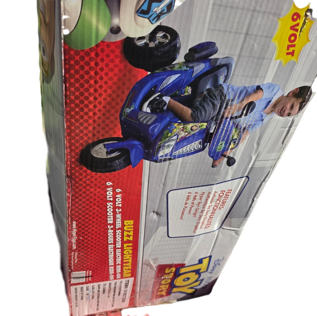 Hyper Toys Buzz Lightyear 6-Volt 3-Wheel Scooter Electric - photo 3