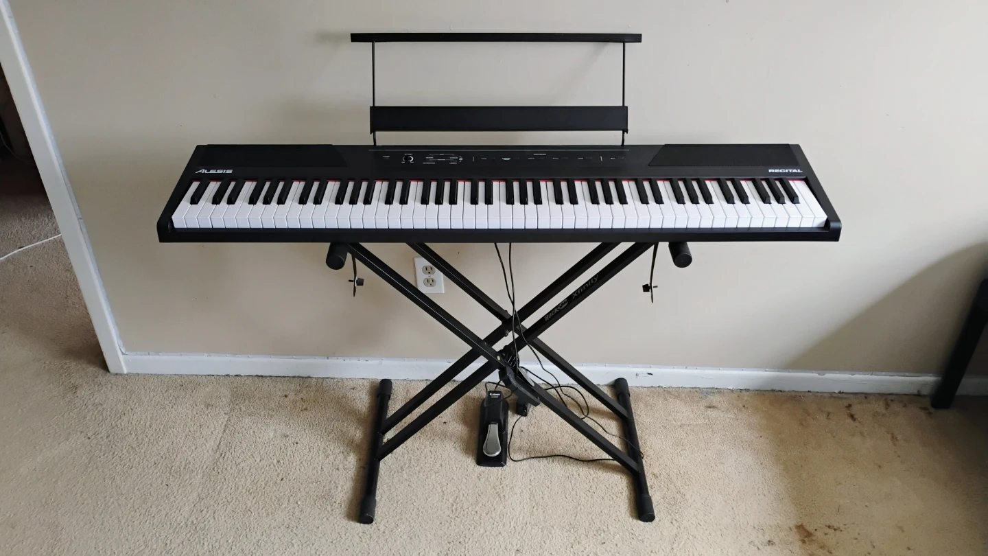 Alesis Recital Digital Piano with Stand