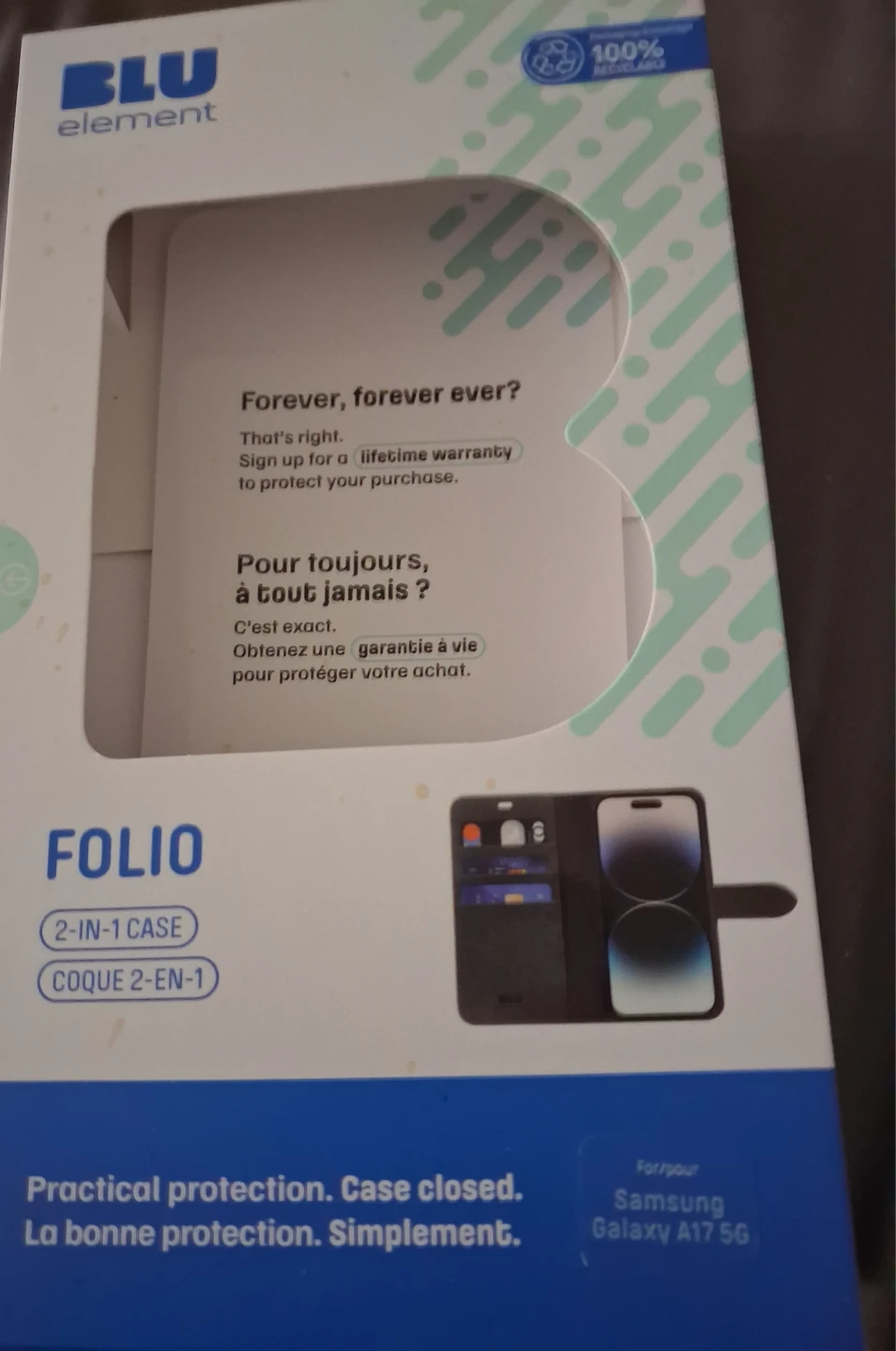 BLU element Folio 2-in-1 Case for Samsung Galaxy A17 5G