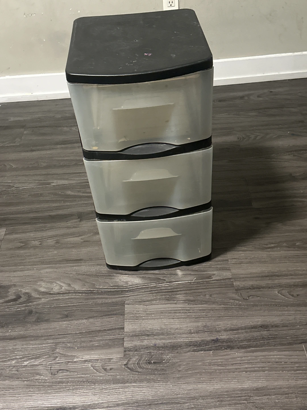 Plastic 3-drawer