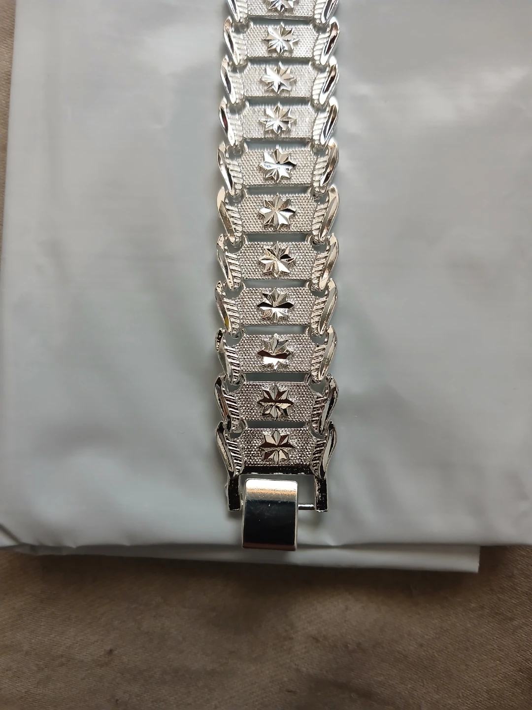 925 Silver Coin Design Anti-Allergy Bracelet - photo 3