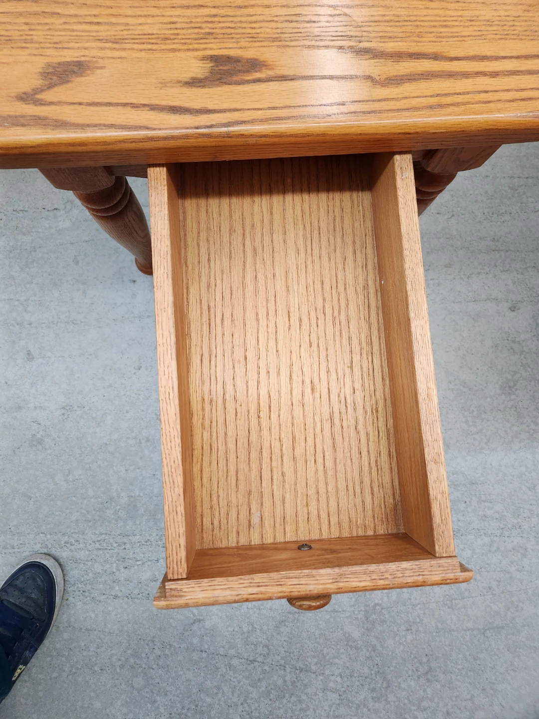 Wooden side table - photo 4