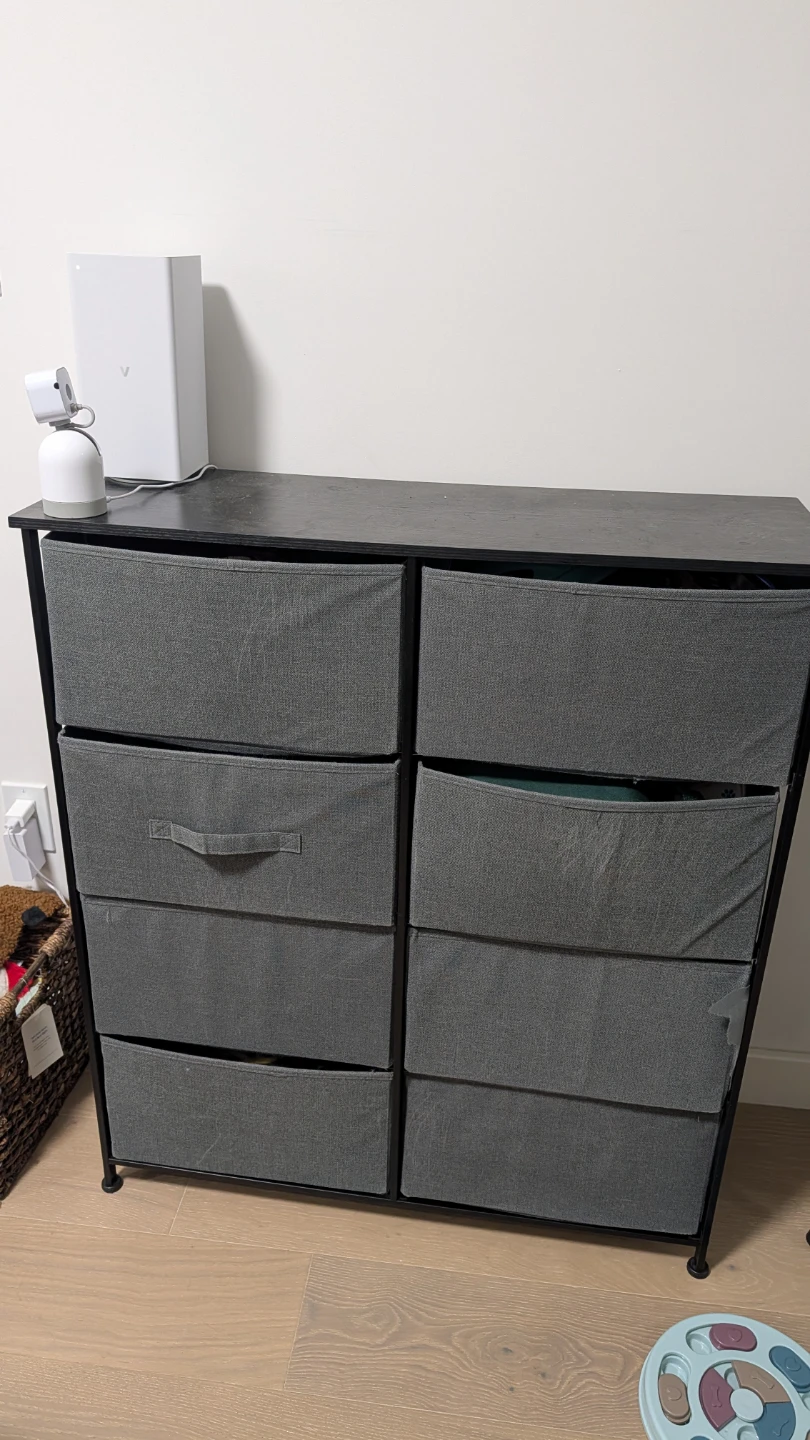 8 Drawer Fabric Dresser