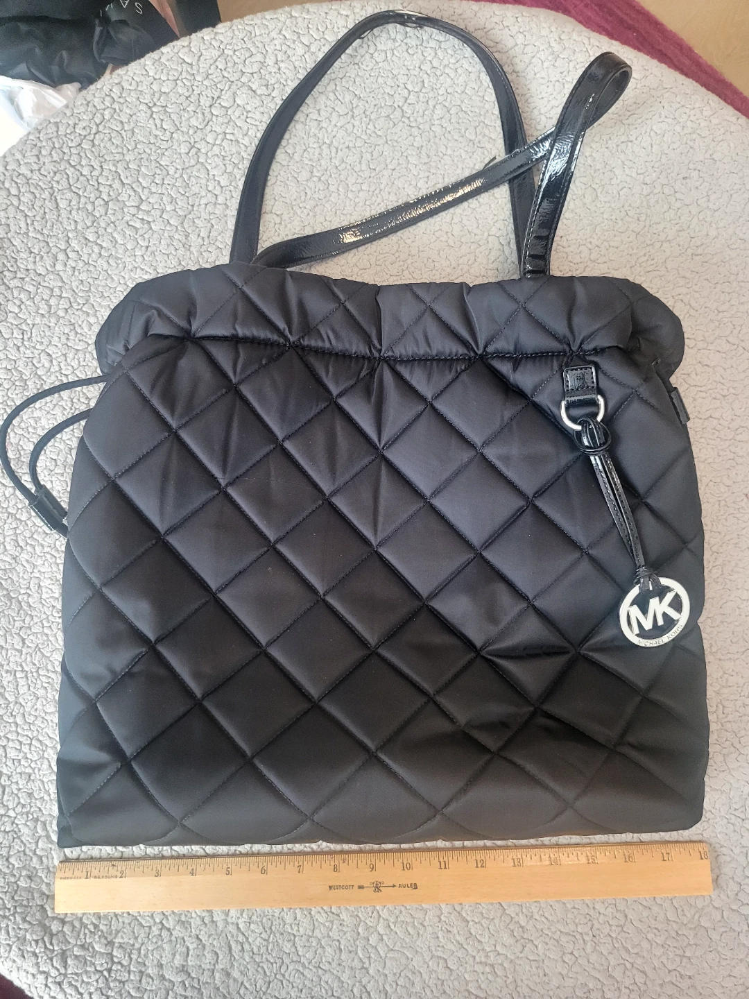 Michael Kors Black Quilted Tote Bag - photo 2