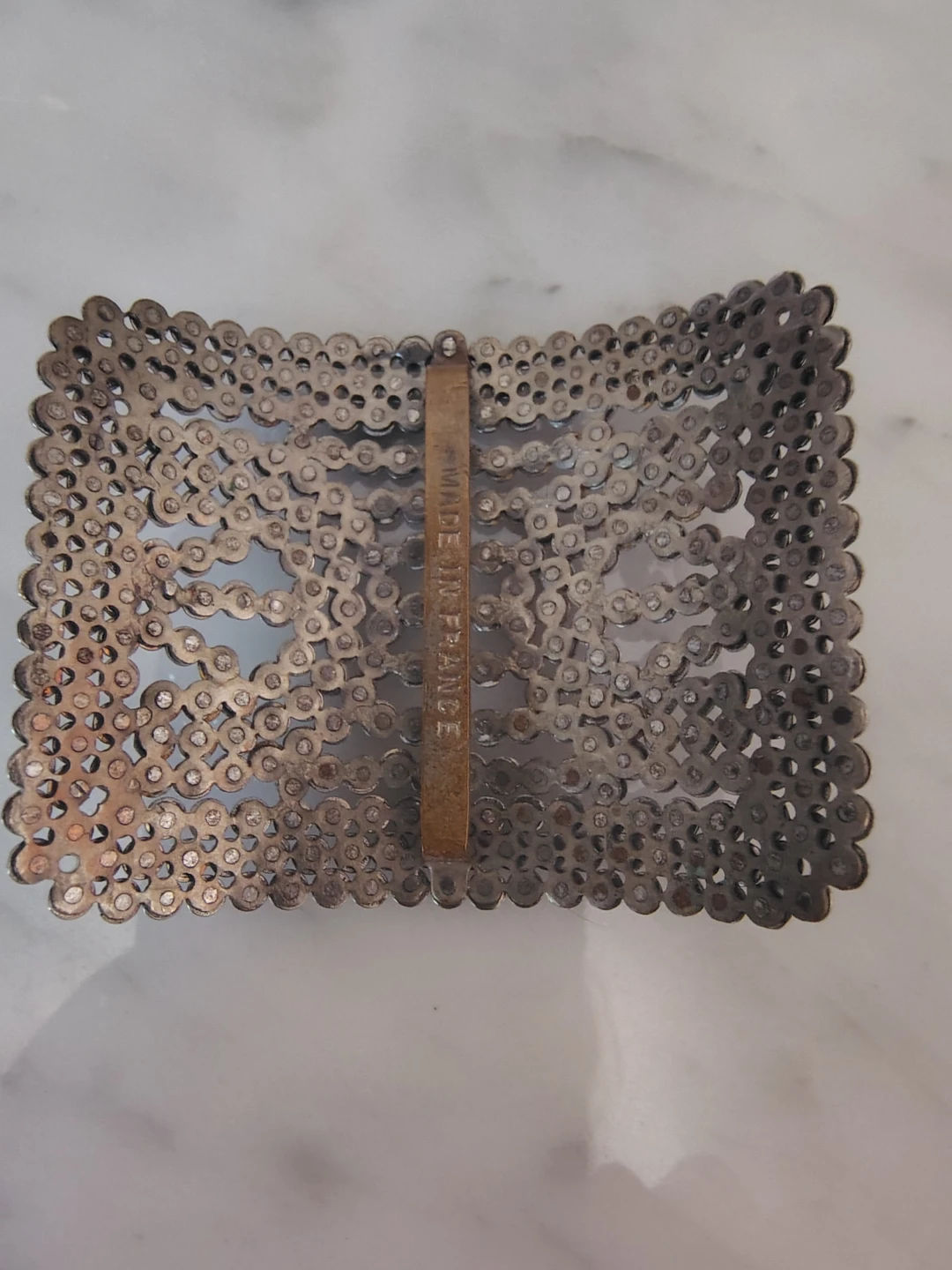 19th Century French Steel Cut Buckle – Mint Condition ✨ - photo 3