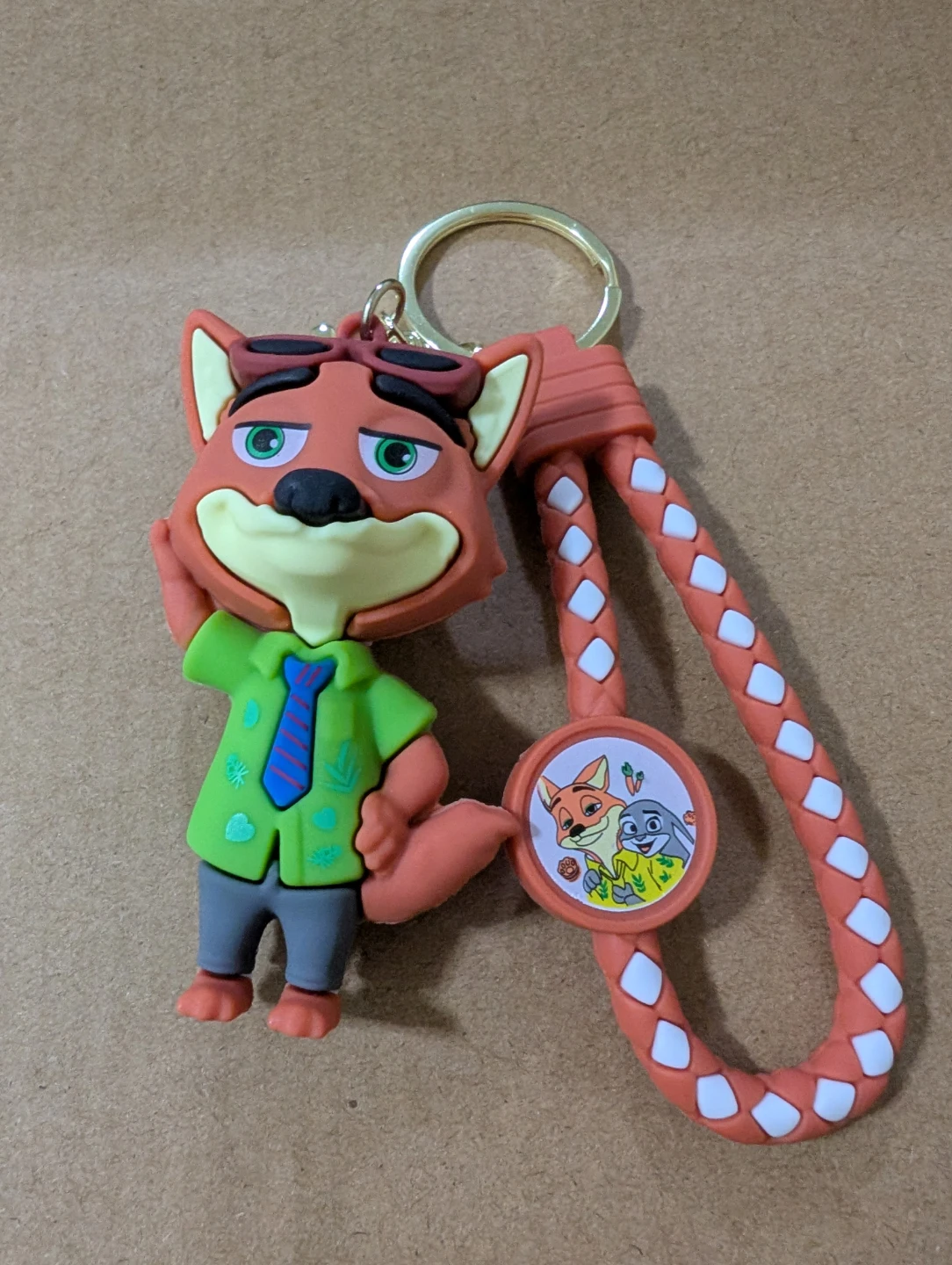 Zootopia Nick Wilde Keychain