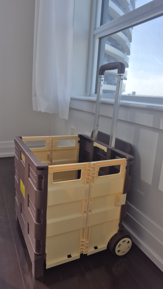 Snow Owl Collapsible Rolling Cart - photo 3