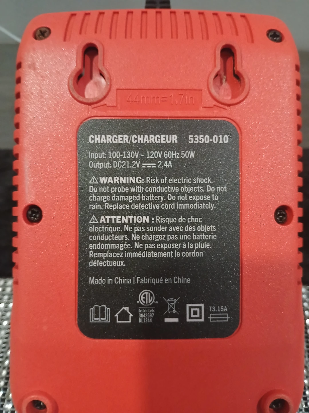Benchmark 2.0 Ah Battery and Charger - photo 2