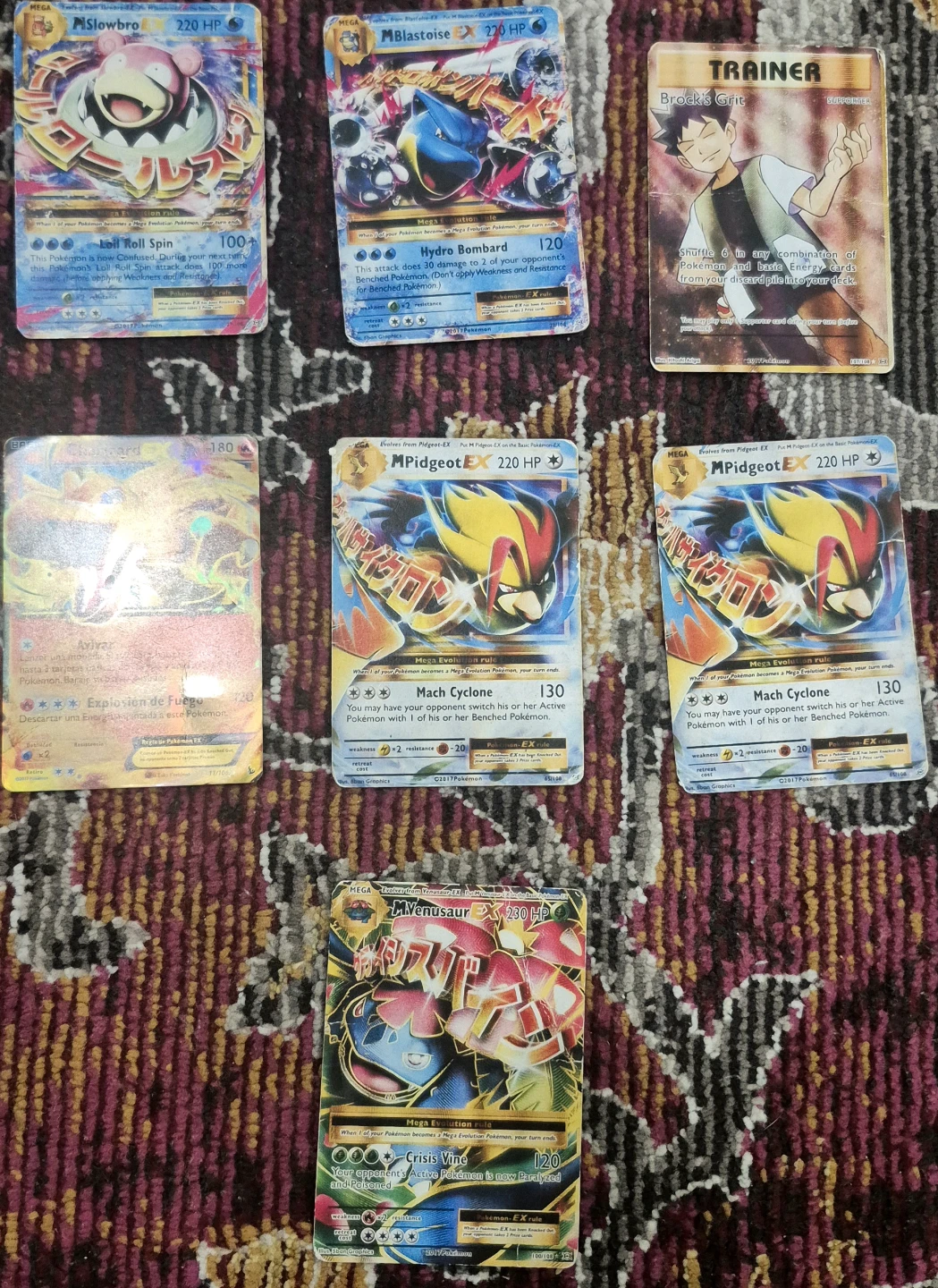 Pokemon EX Trading Cards Lot