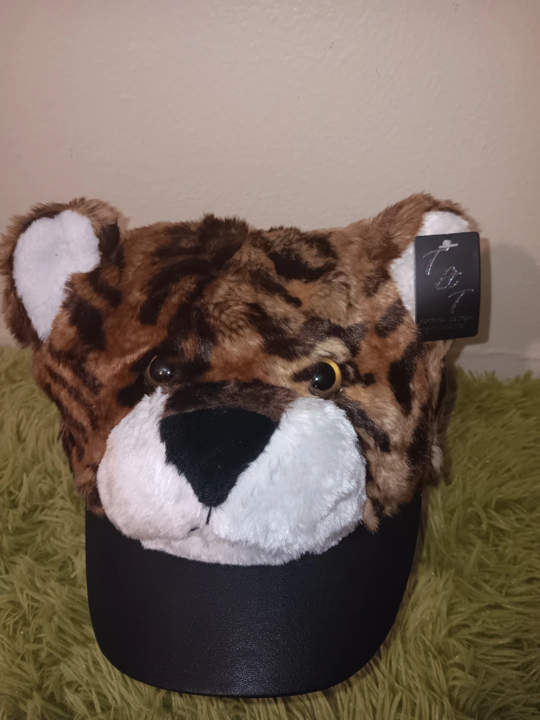 T&T Leopard Animal Face Baseball Cap - photo 2