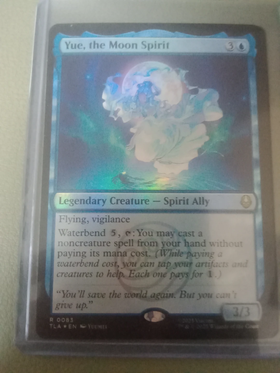 Yue, the Moon Spirit - Magic The Gathering Card - photo 2