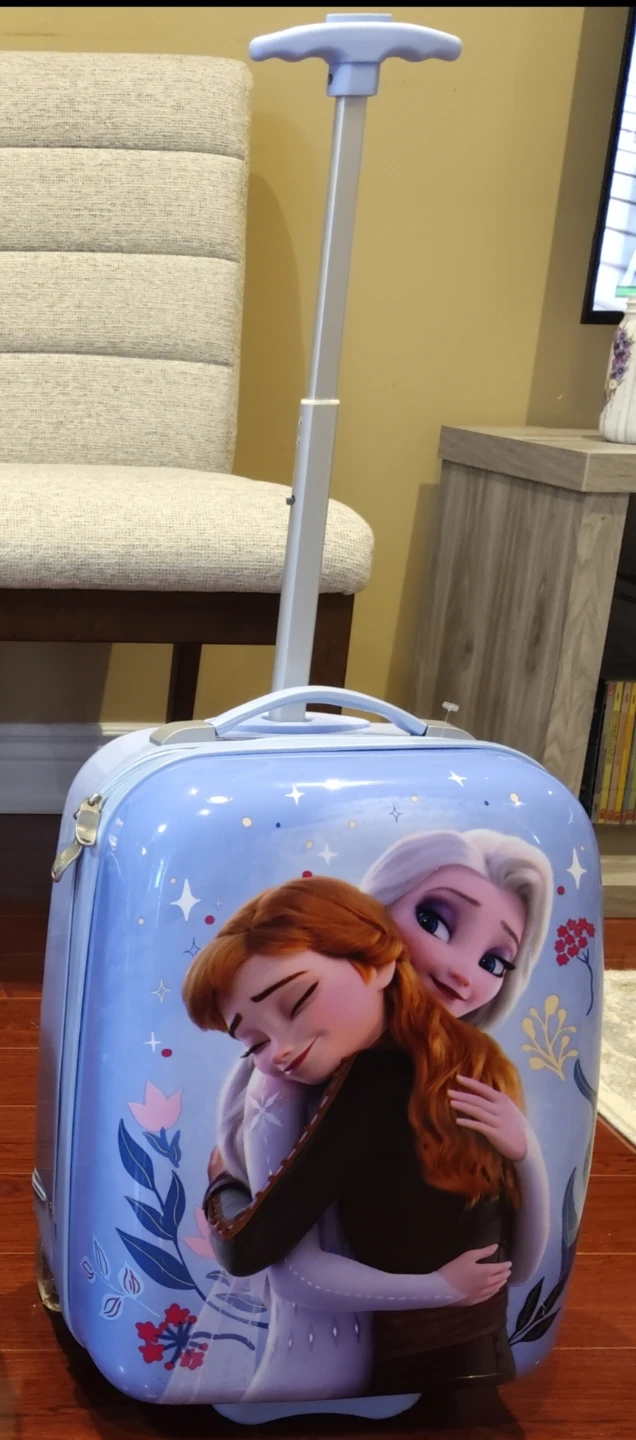 Frozen Anna and Elsa Kids' Rolling Luggage