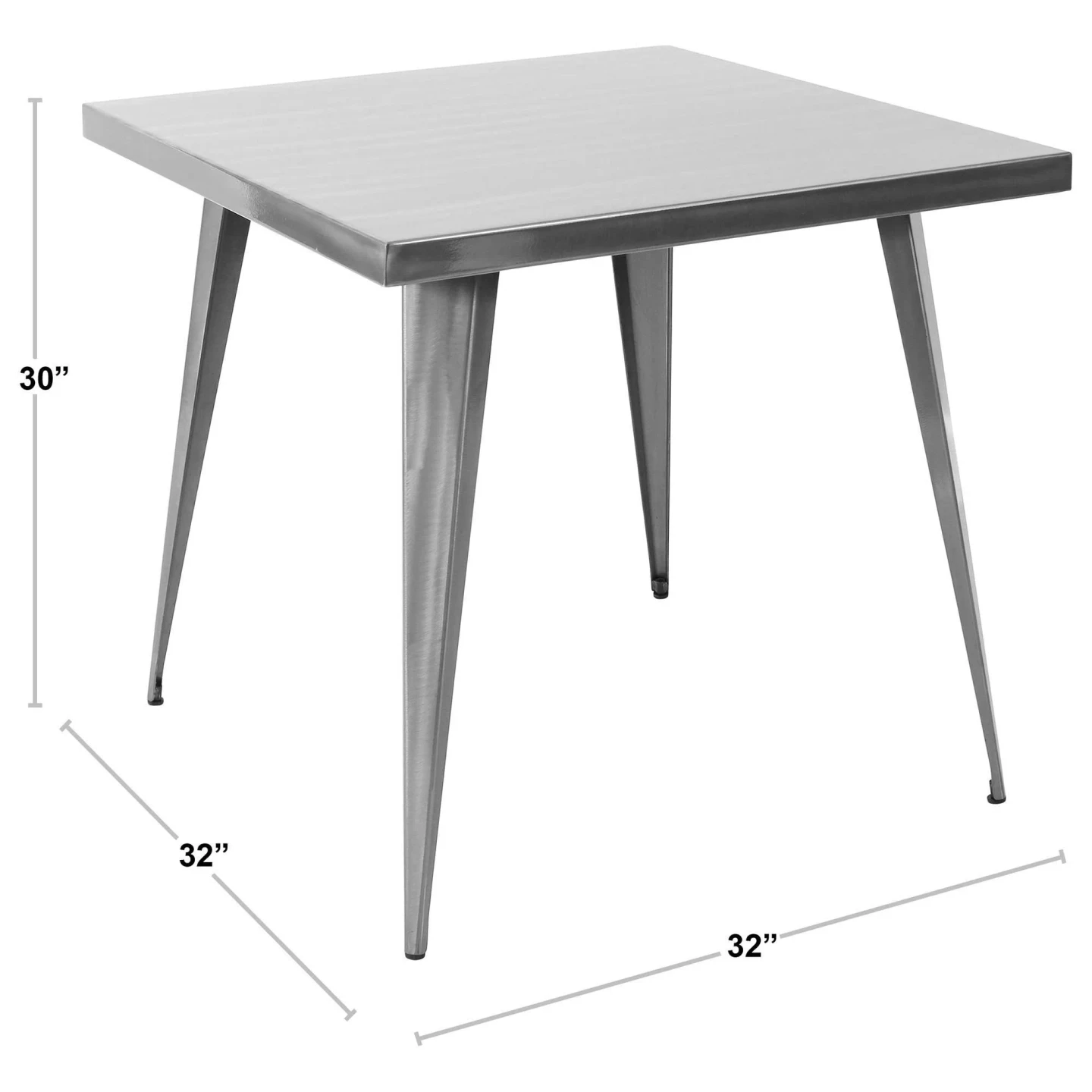 Square dining table - photo 4