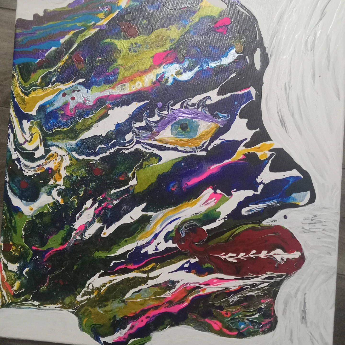 Abstract Face Painting