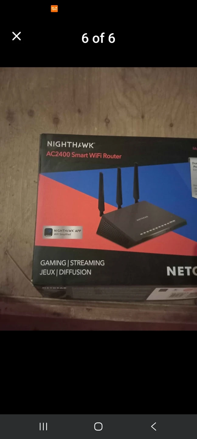NETGEAR Nighthawk AC2400 Smart WiFi Router