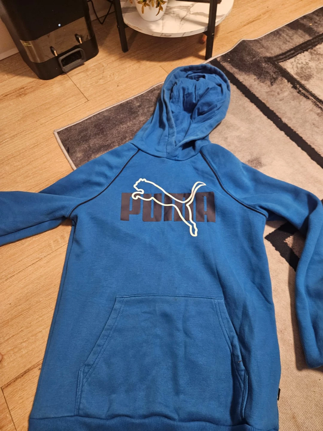 Puma Blue Hoodie with Logo - Size L(14-16) - photo 2