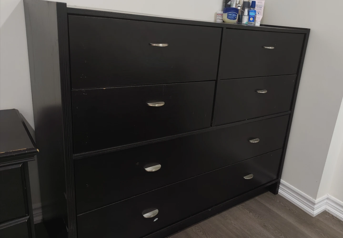 Black 6-Drawer Dresser - photo 2