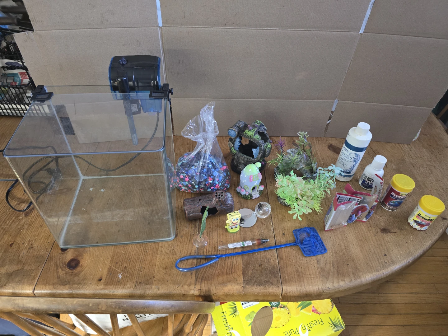 Tetra Betta Fish Tank and Accessories Bundle