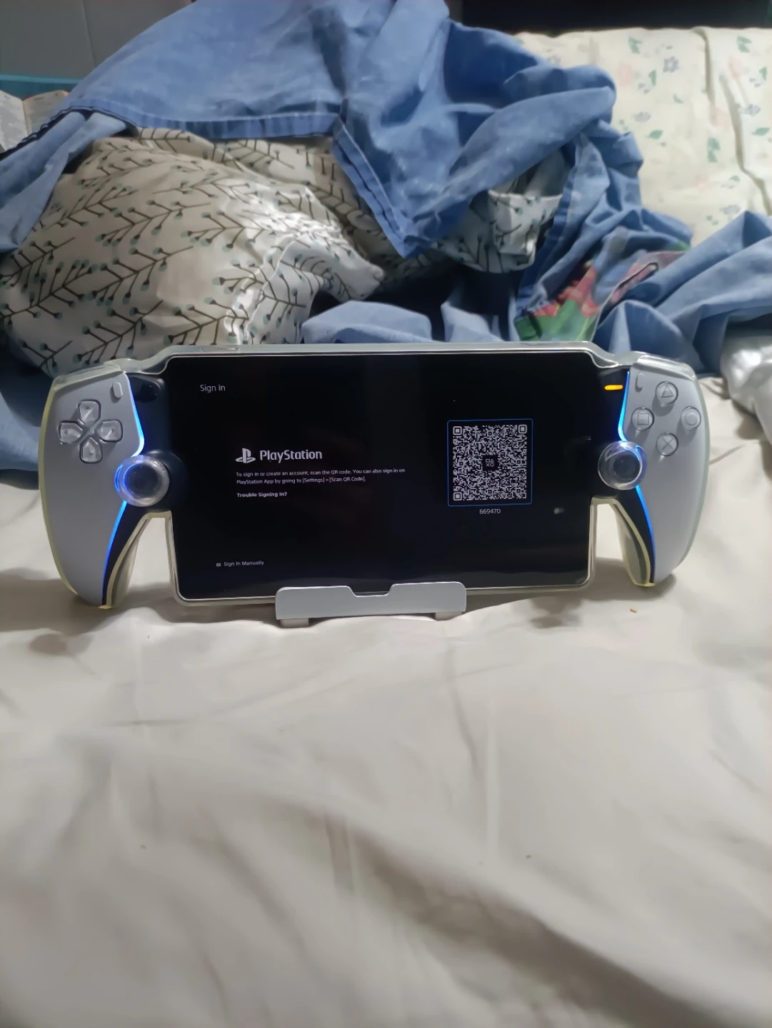 new ps portal with case screen protector stand etc