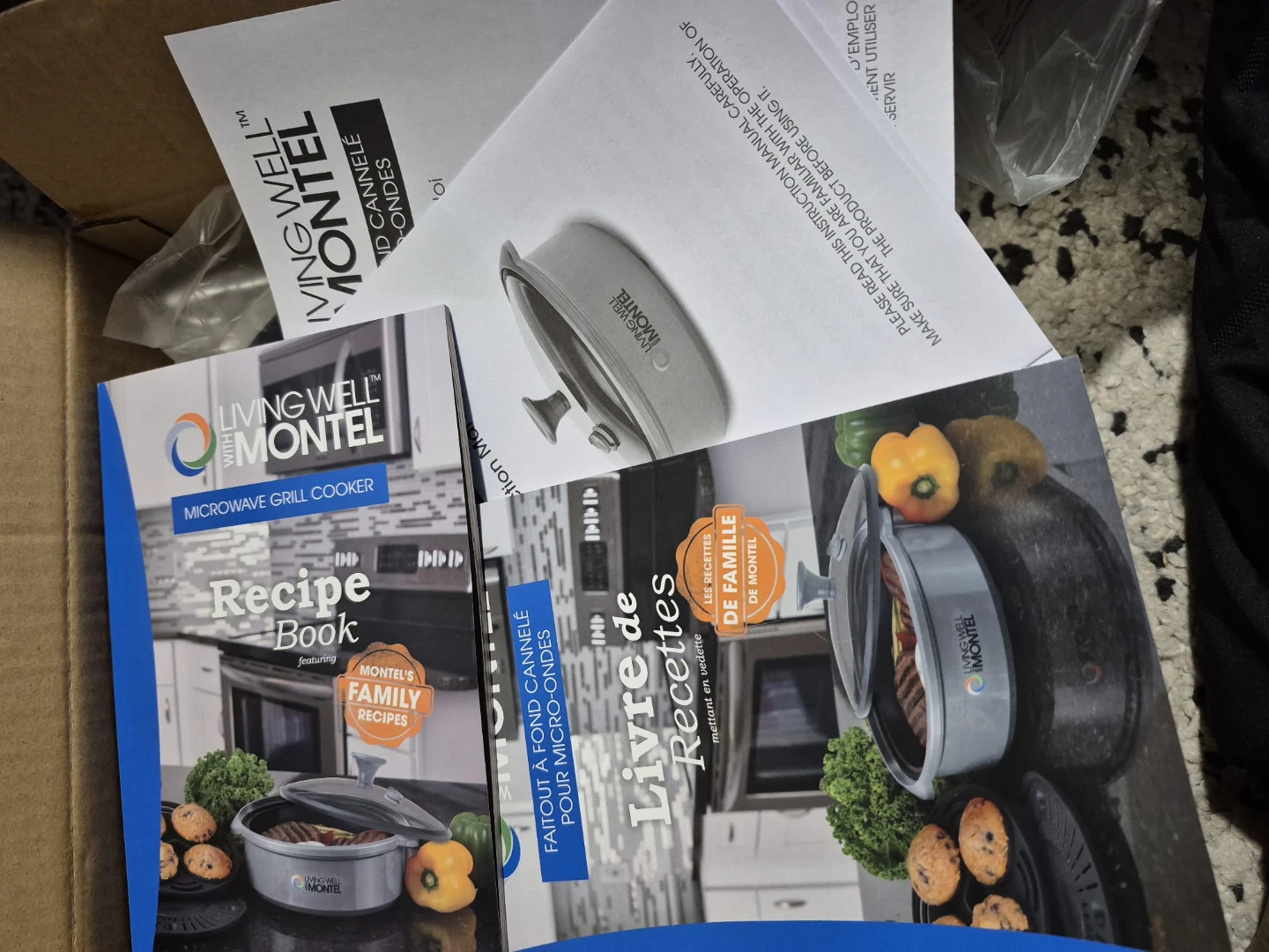 Living Well with Montel Microwave Grill Cooker - photo 5