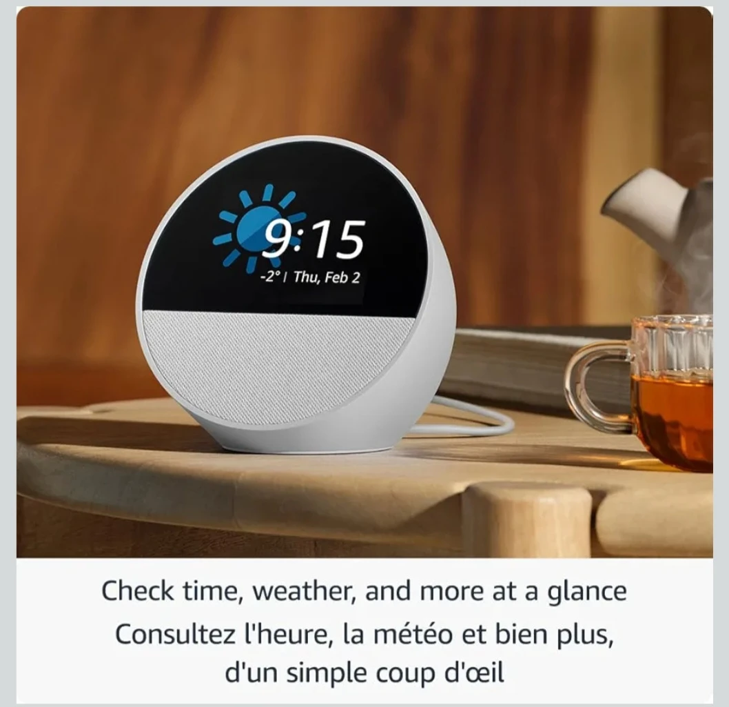 Amazon Echo Spot - Black - photo 4