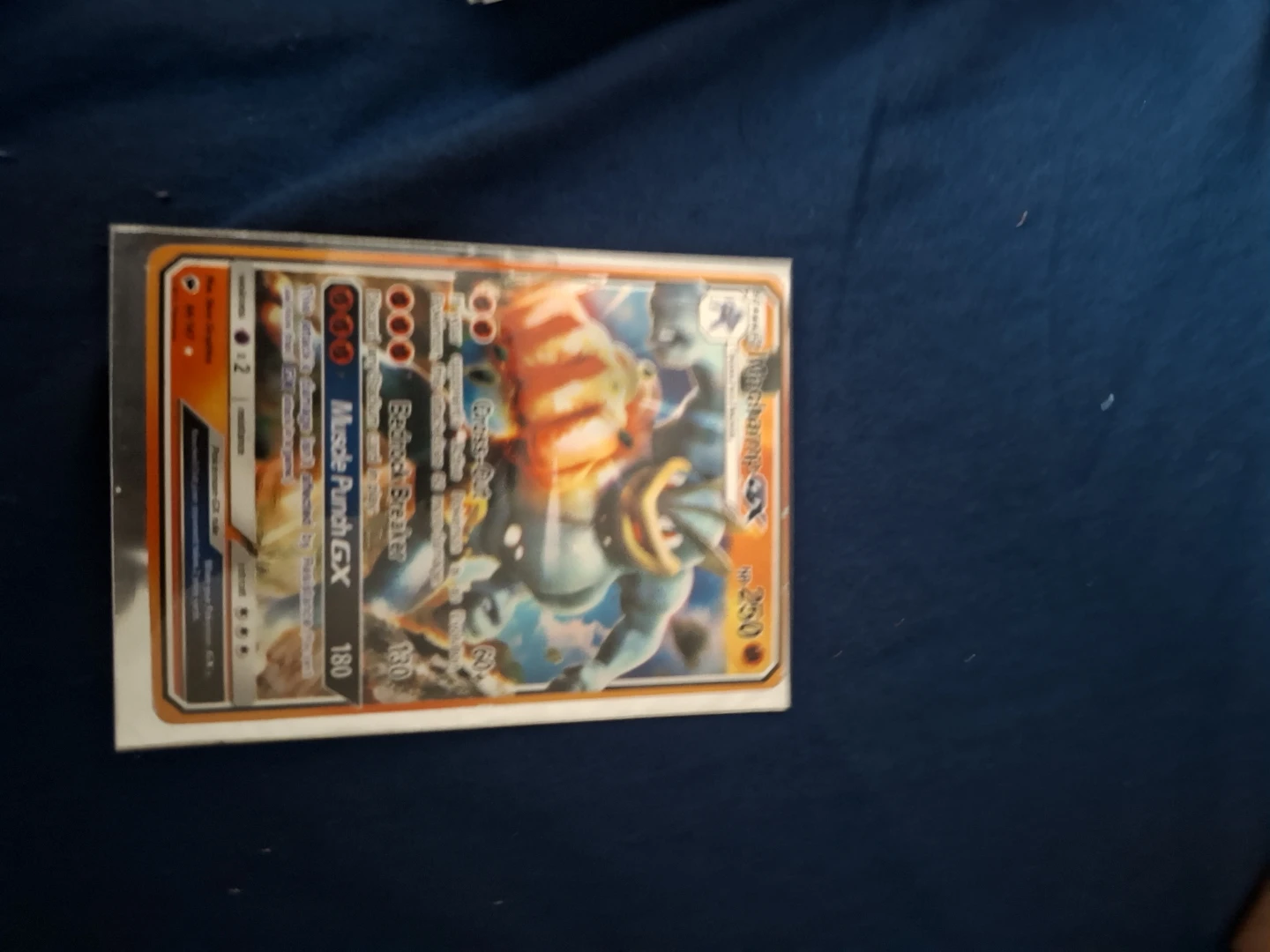 Pokemon "Machamp GX" Trading Card