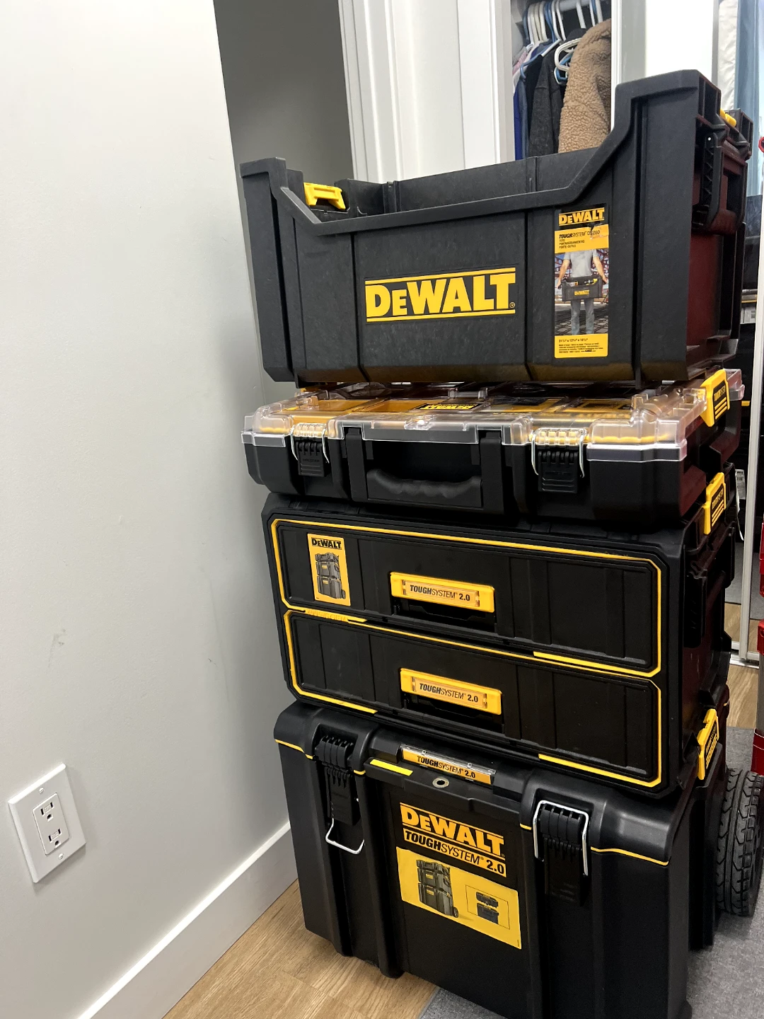 DEWALT TOUGHSYSTEM 2.0 Tool Storage Boxes