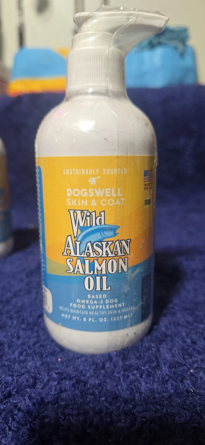 Dogswell Wild Alaskan Salmon Oil Skin & Coat Supplement for Dogs
