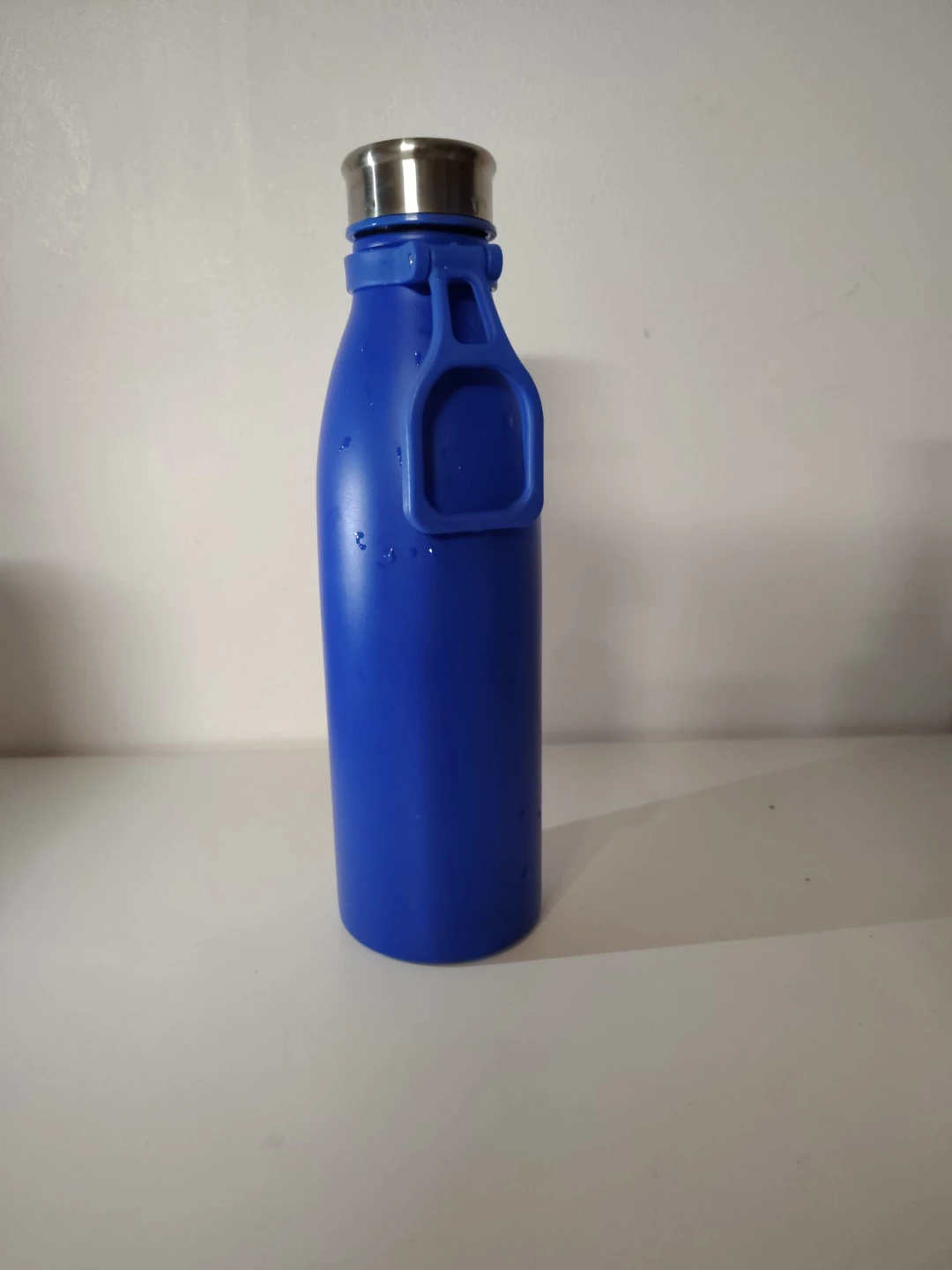 Blue Reusable Water Bottle with Handle - photo 2