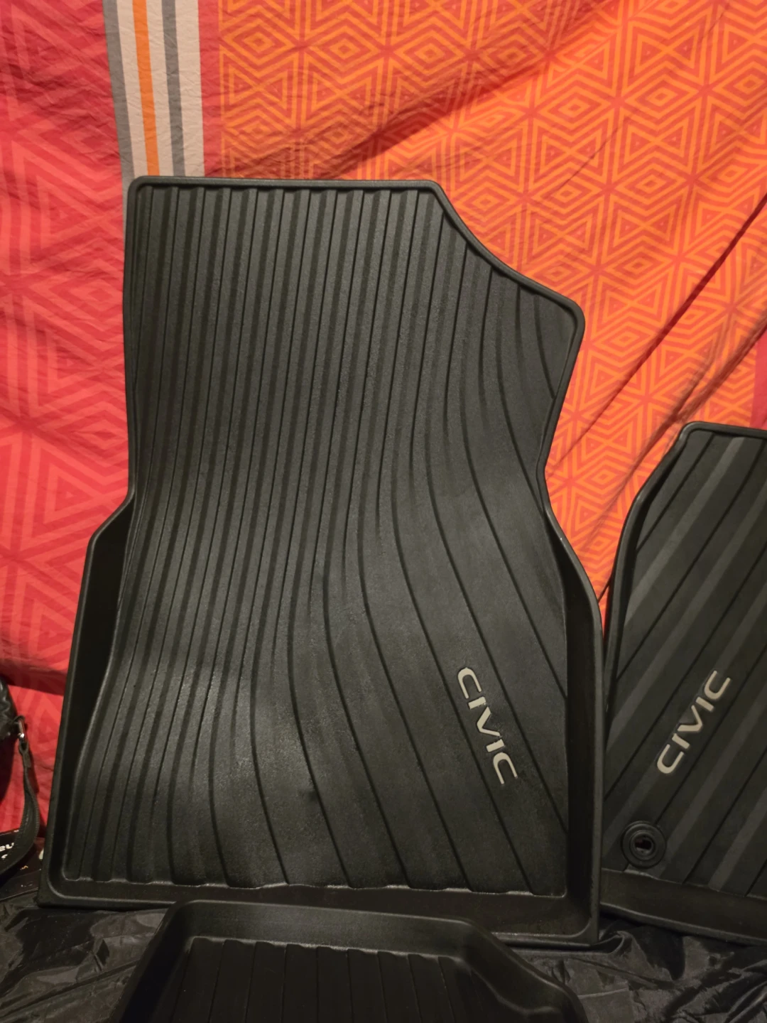 🌨️ Genuine Honda Civic All-Season Floor Mats – OEM – Like New 🌨️ - photo 2