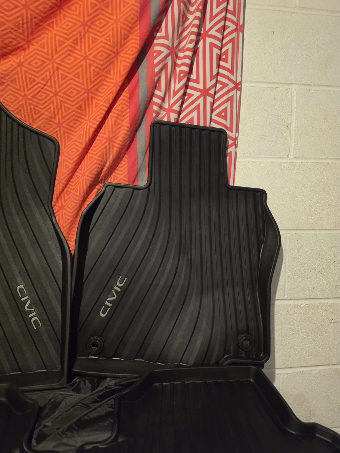🌨️ Genuine Honda Civic All-Season Floor Mats – OEM – Like New 🌨️ - photo 3