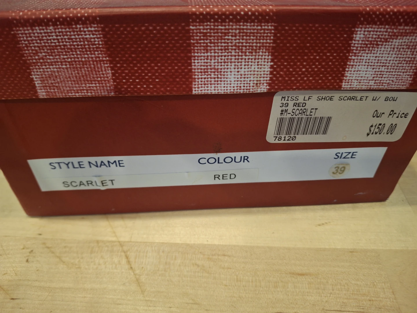 Miss L-Fire Shoe "Scarlet" Size 39 / 8.5 - photo 5